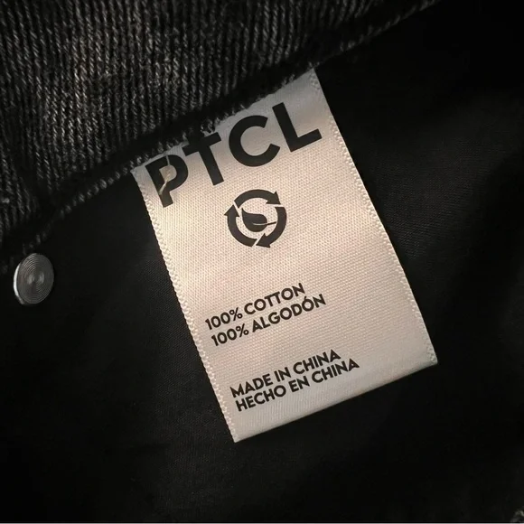 NWOT PTCL JEANS Mid Rise Overdye Non Stretch Straight Leg Jean Women’s SZ 27 - Picture 8 of 11